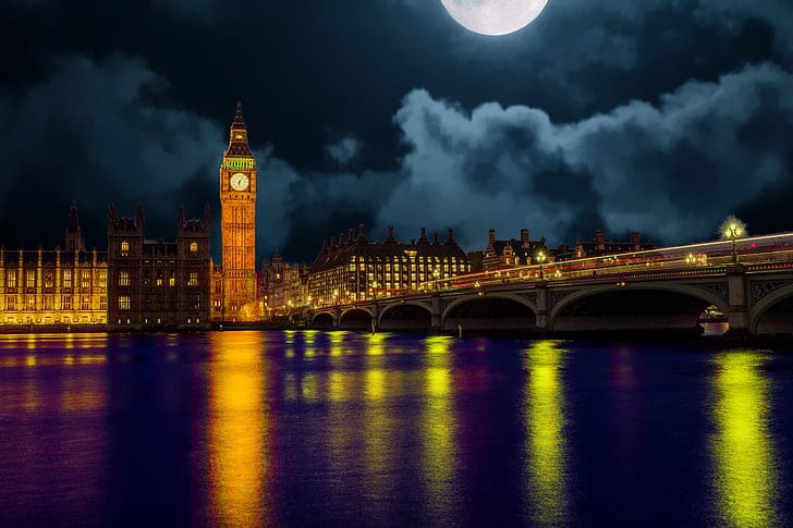 London Night Skyline